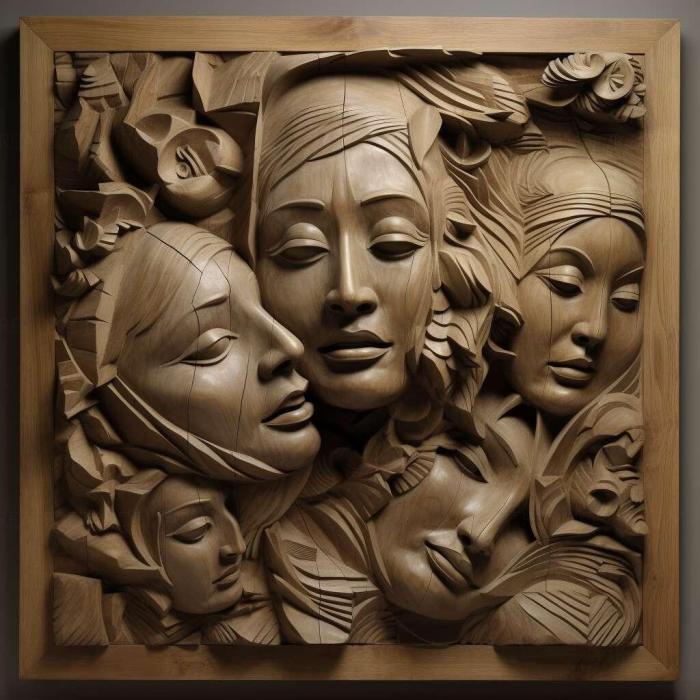 نموذج ثلاثي الأبعاد لآلة CNC 3D Art 